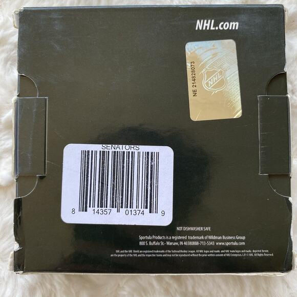 NHL Ottowa Senators Boaster Stainless Steel Coasters Set Of 4 Open Box - Picture 7 of 8